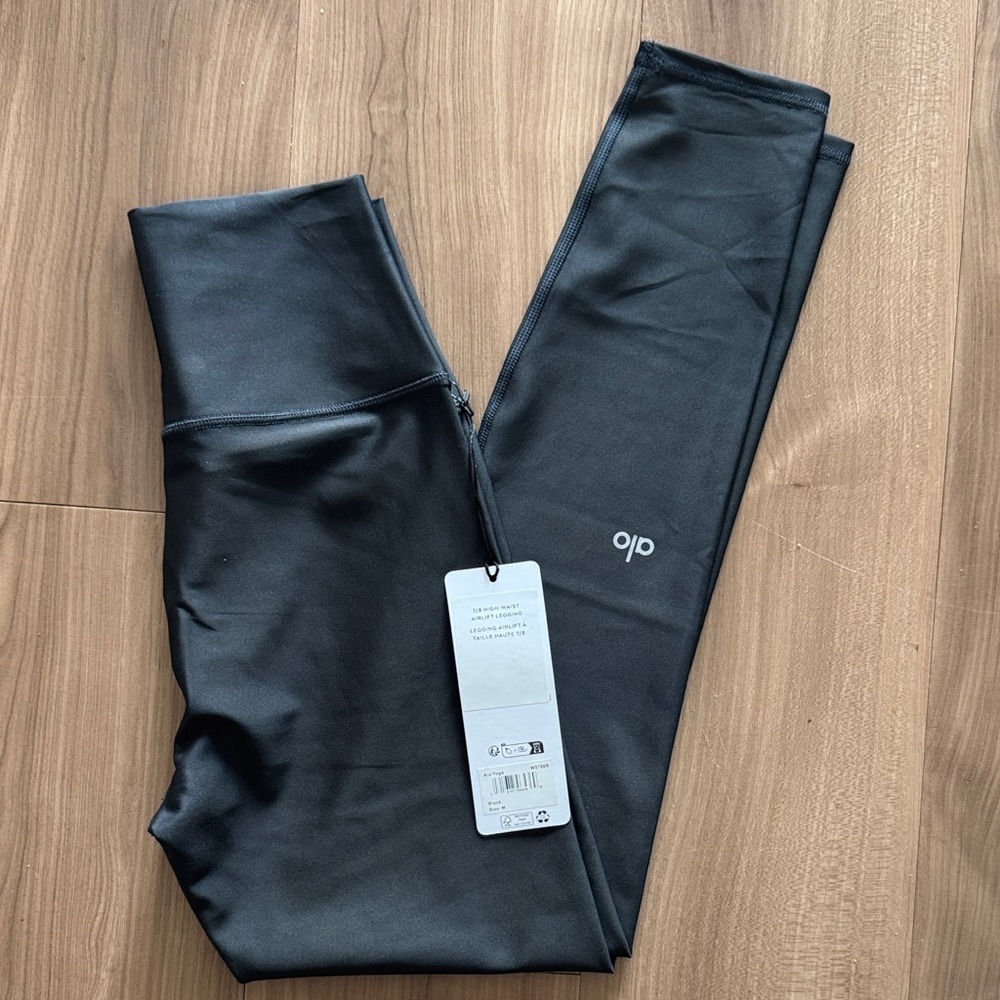 ALO Yoga Charcoal High-Waist Leggings